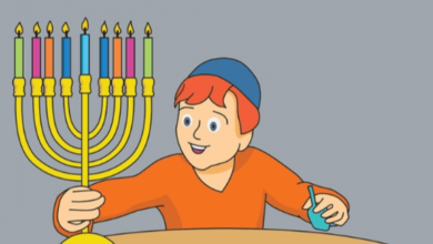 Clip Art:34d8rzyaptk= Menorah