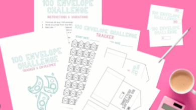 Free Printable:5_9xdblxh8q= 100 Envelope Challenge